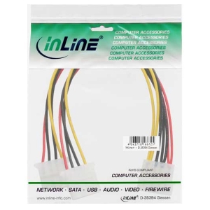 InLine Strom Y-kabel 1x 5,25