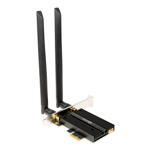 Intertech PCIe-WLAN- und Bluetooth-Karte WiFi 6E 5400MBit DMG-36